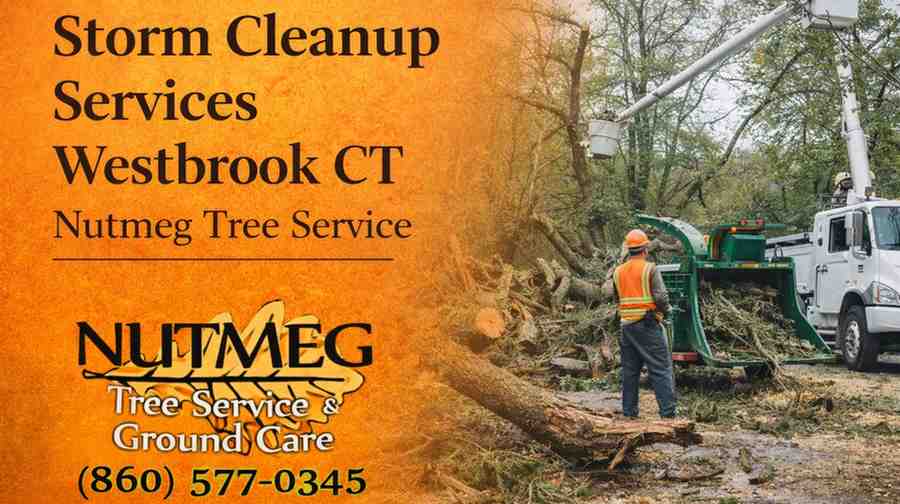 Storm Cleanup Services Westbrook CT | Nutmeg Tree Service